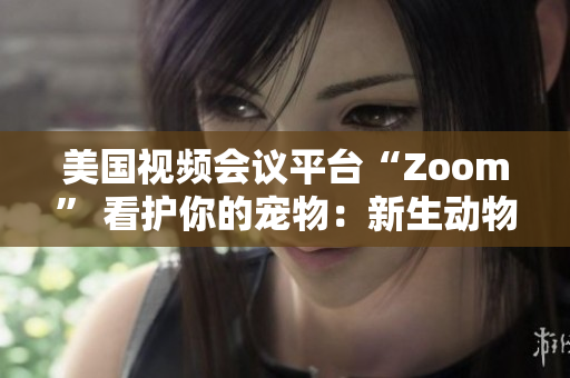 美国视频会议平台“Zoom” 看护你的宠物：新生动物呼唤新的社交风潮