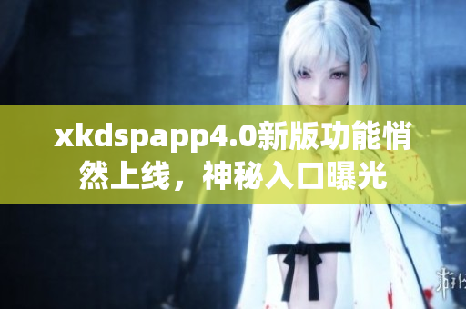 xkdspapp4.0新版功能悄然上线，神秘入口曝光