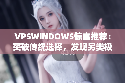 VPSWINDOWS惊喜推荐：突破传统选择，发现另类极致性能