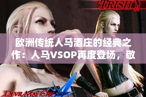 欧洲传统人马酒庄的经典之作：人马VSOP再度登场，敬献经典口感