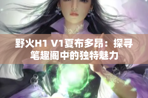 野火H1 V1夏布多昂：探寻笔趣阁中的独特魅力