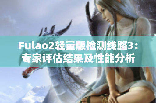 Fulao2轻量版检测线路3：专家评估结果及性能分析