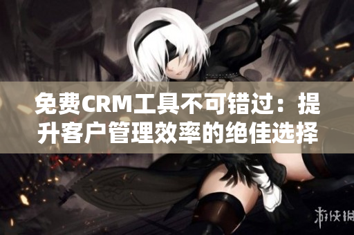 免费CRM工具不可错过：提升客户管理效率的绝佳选择