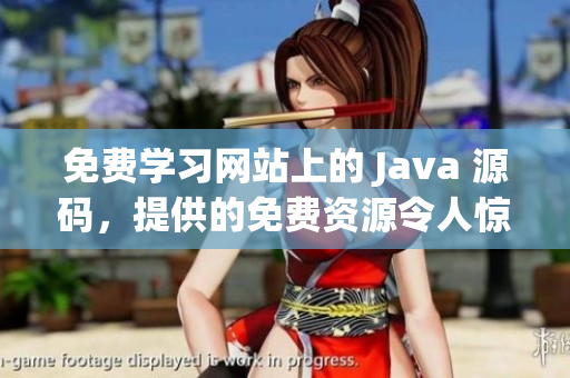 免费学习网站上的 Java 源码，提供的免费资源令人惊叹