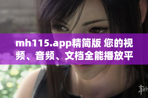 mh115.app精简版 您的视频、音频、文档全能播放平台