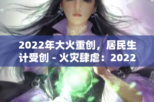 2022年大火重创，居民生计受创 - 火灾肆虐：2022年居民生计岌岌可危