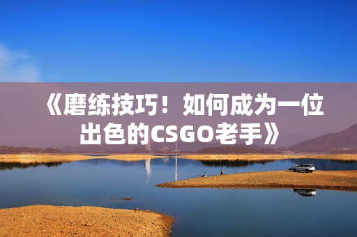 《磨练技巧！如何成为一位出色的CSGO老手》