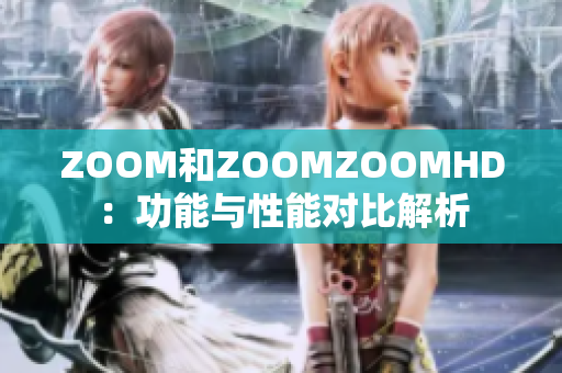 ZOOM和ZOOMZOOMHD：功能与性能对比解析