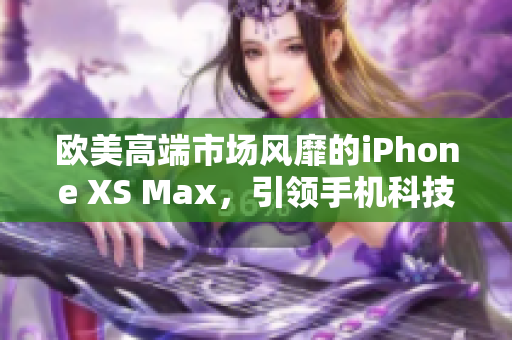 欧美高端市场风靡的iPhone XS Max，引领手机科技潮流