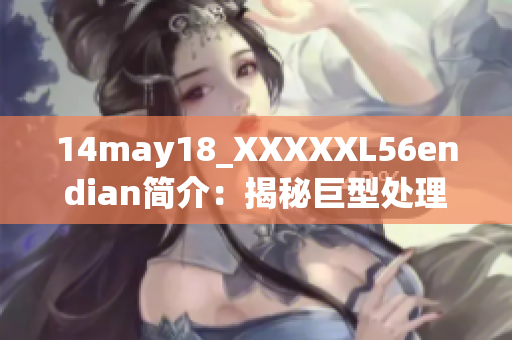 14may18_XXXXXL56endian简介：揭秘巨型处理器的技术细节