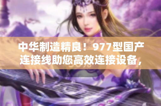 中华制造精良！977型国产连接线助您高效连接设备，打造稳定网络通讯