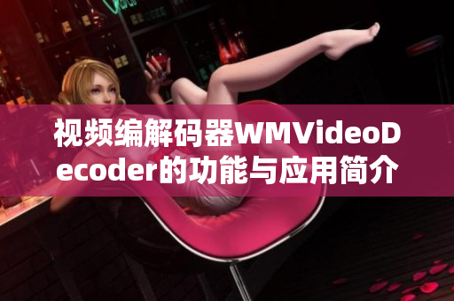 视频编解码器WMVideoDecoder的功能与应用简介