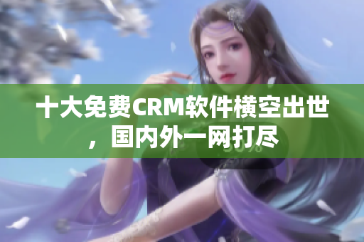 十大免费CRM软件横空出世，国内外一网打尽