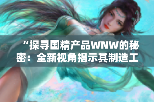 “探寻国精产品WNW的秘密：全新视角揭示其制造工艺与品质背后的故事”