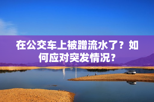 在公交车上被蹭流水了？如何应对突发情况？