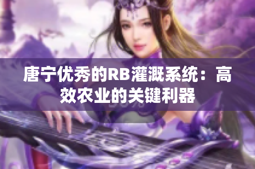 唐宁优秀的RB灌溉系统：高效农业的关键利器