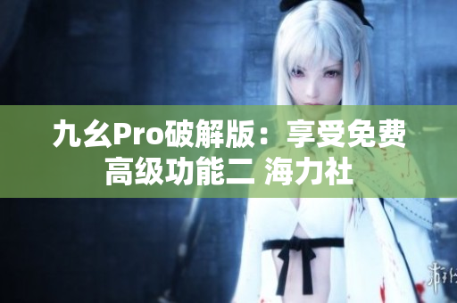 九幺Pro破解版：享受免费高级功能二 海力社