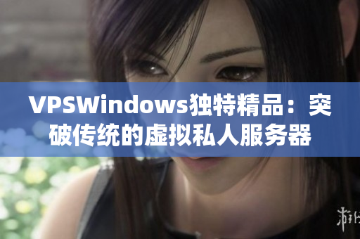 VPSWindows独特精品：突破传统的虚拟私人服务器