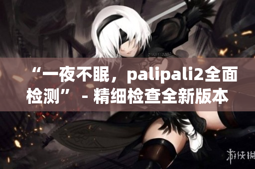 “一夜不眠，palipali2全面检测” - 精细检查全新版本应用程序