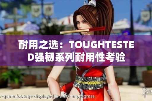 耐用之选：TOUGHTESTED强韧系列耐用性考验