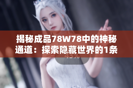 揭秘成品78W78中的神秘通道：探索隐藏世界的1条神秘路径