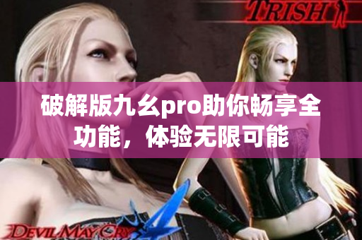 破解版九幺pro助你畅享全功能，体验无限可能