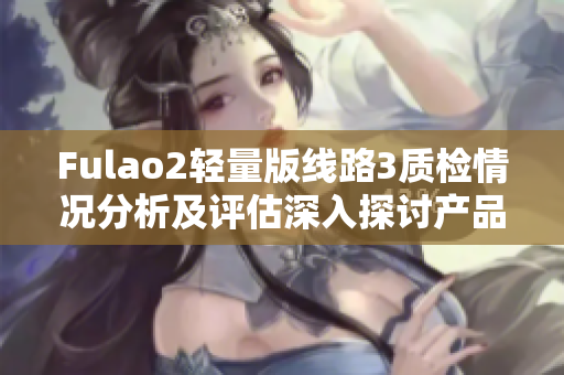 Fulao2轻量版线路3质检情况分析及评估深入探讨产品性能及安全标准