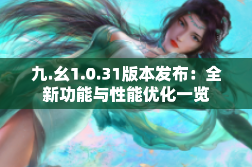 九.幺1.0.31版本发布：全新功能与性能优化一览