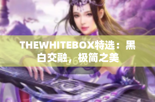 THEWHITEBOX特选：黑白交融，极简之美