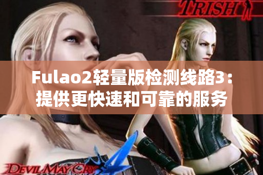 Fulao2轻量版检测线路3：提供更快速和可靠的服务