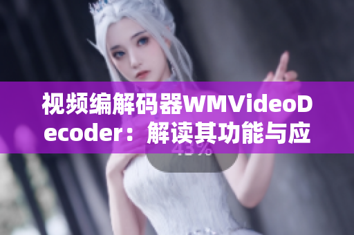 视频编解码器WMVideoDecoder：解读其功能与应用领域