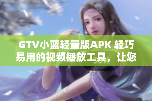 GTV小蓝轻量版APK 轻巧易用的视频播放工具，让您畅享高清影音