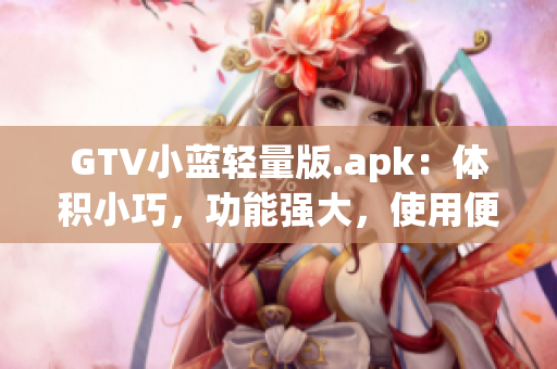 GTV小蓝轻量版.apk：体积小巧，功能强大，使用便捷