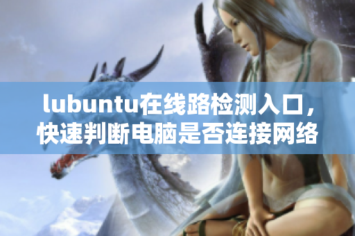 lubuntu在线路检测入口，快速判断电脑是否连接网络