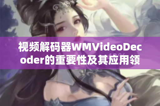 视频解码器WMVideoDecoder的重要性及其应用领域