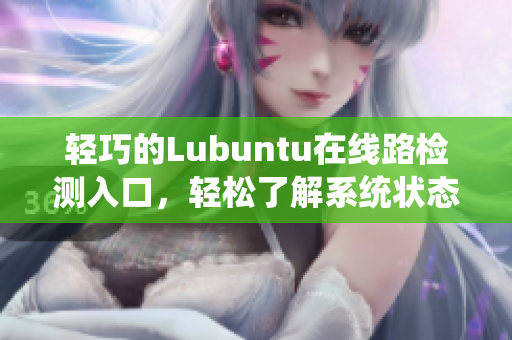 轻巧的Lubuntu在线路检测入口，轻松了解系统状态