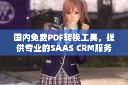 国内免费PDF转换工具，提供专业的SAAS CRM服务