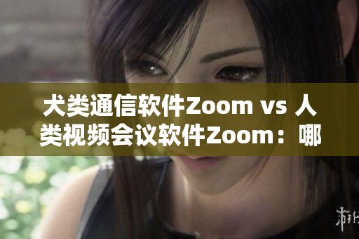 犬类通信软件Zoom vs 人类视频会议软件Zoom：哪个更适合你的需求？