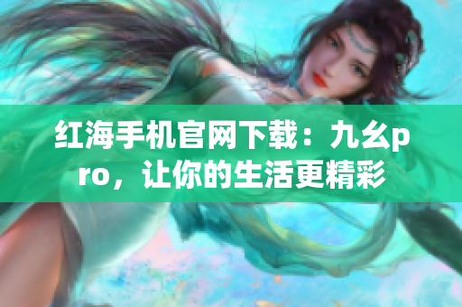 红海手机官网下载：九幺pro，让你的生活更精彩